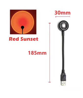 LED sunset lamp