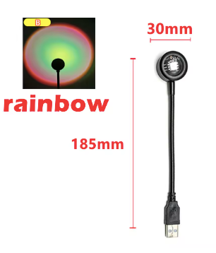 LED sunset lamp